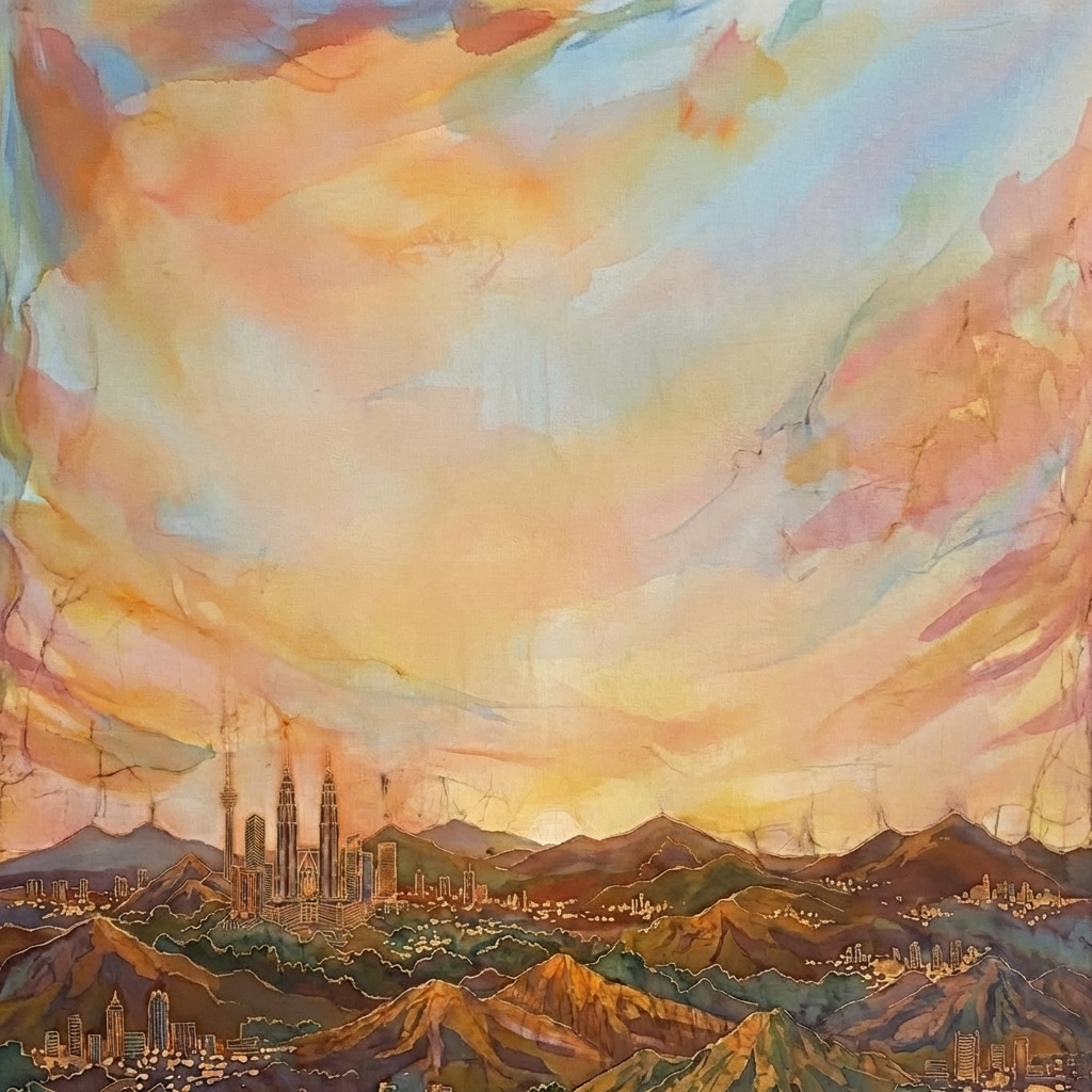 Batik KL city sunrise